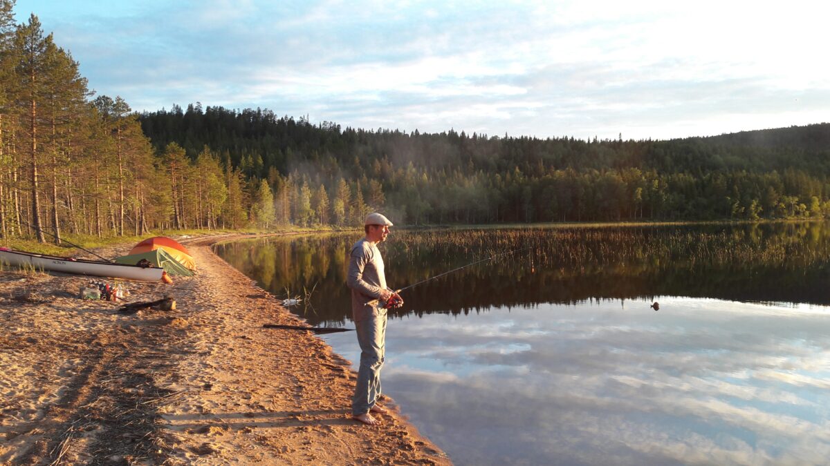 melontaretki järvellä